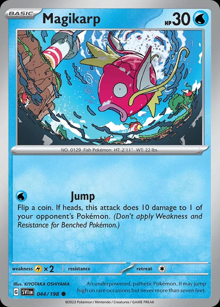 Magikarp — Scarlet & Violet 44 Pokémon card