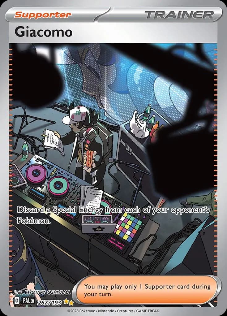 Giacomo — Paldea Evolved 267 Pokémon card