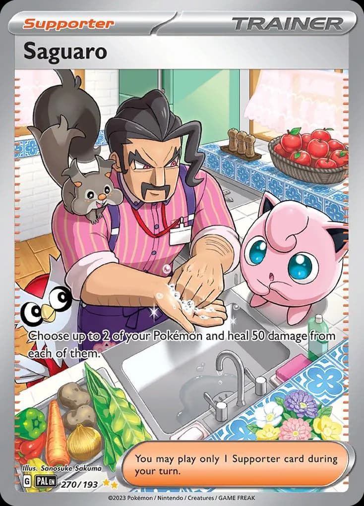 Saguaro — Paldea Evolved 270 Pokémon card