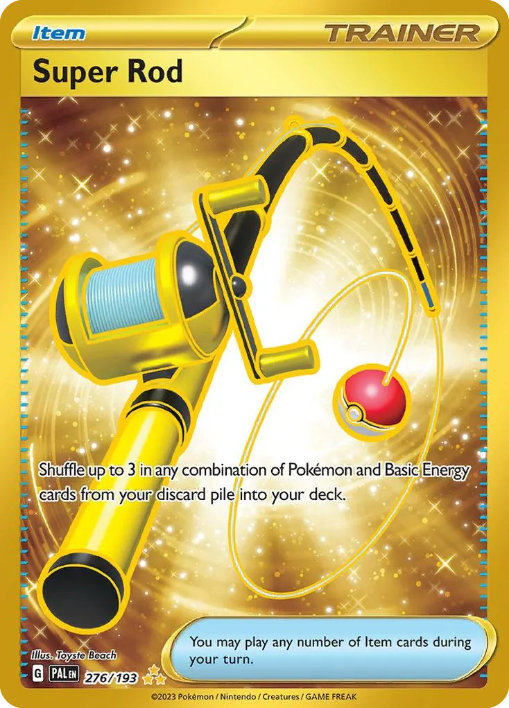 Super Rod — Paldea Evolved 276 Pokémon card