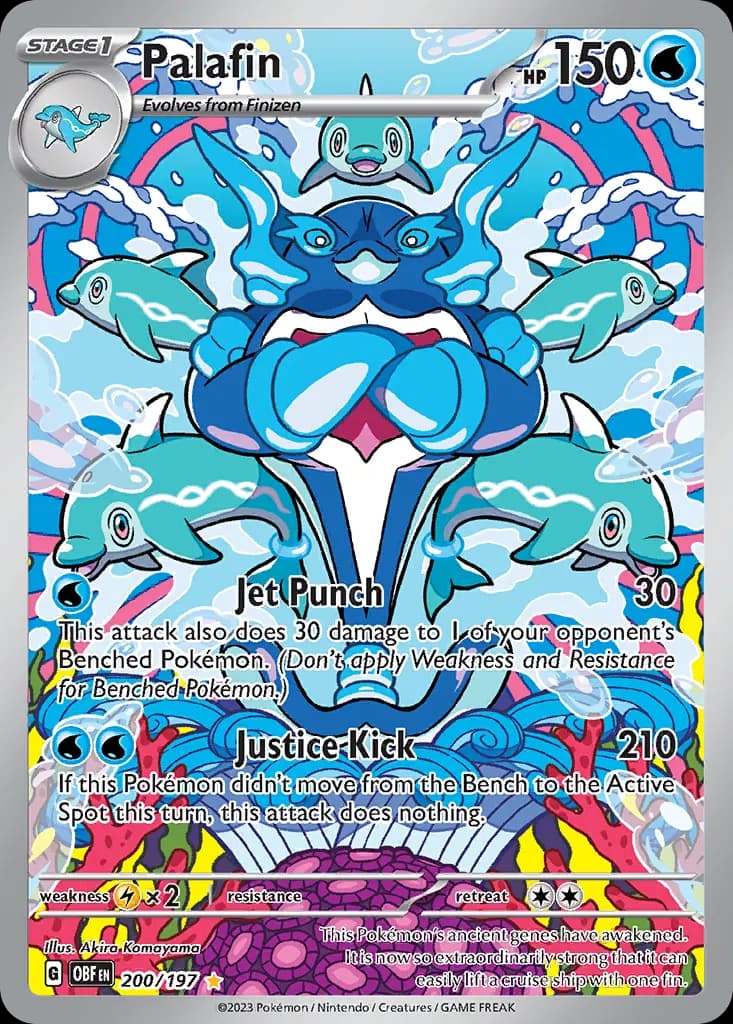 Palafin — Obsidian Flames 200 Pokémon card