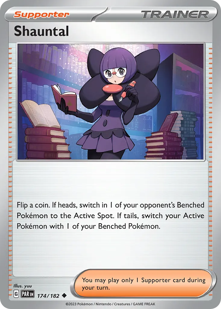 Shauntal — Paradox Rift 174 Pokémon card