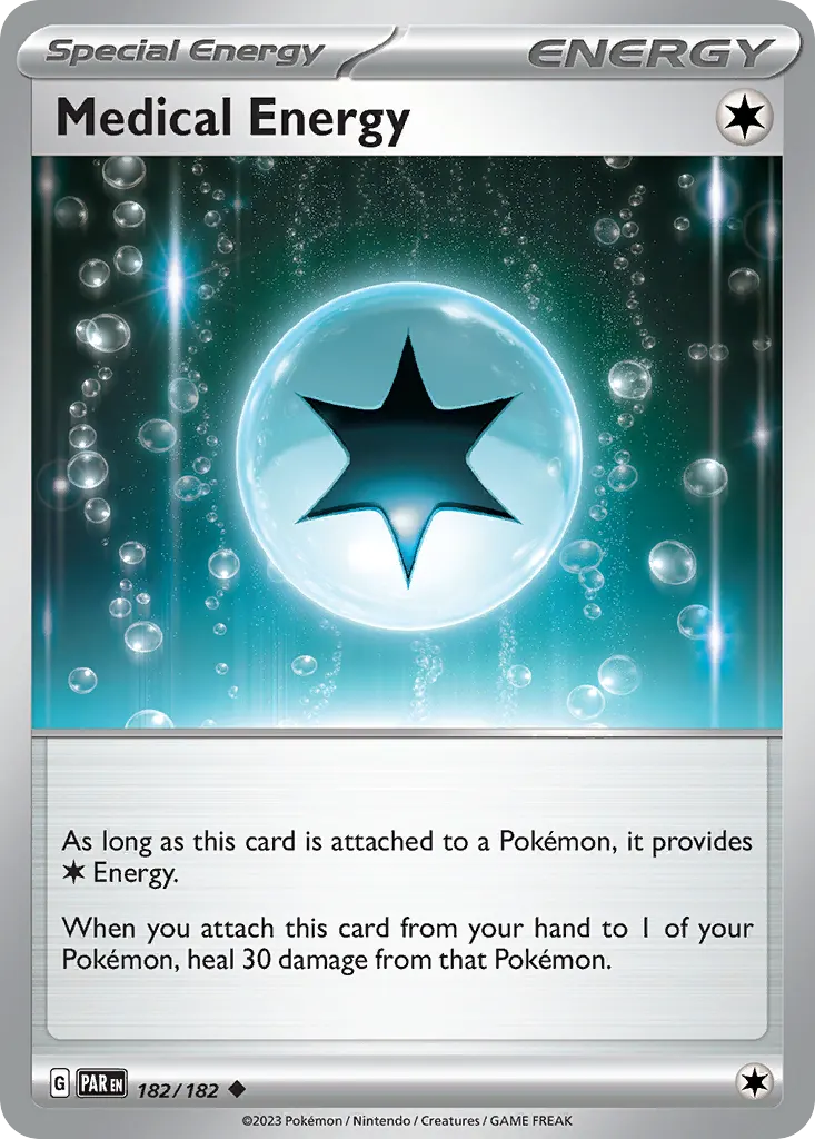 Medical Energy — Paradox Rift 182 Pokémon card