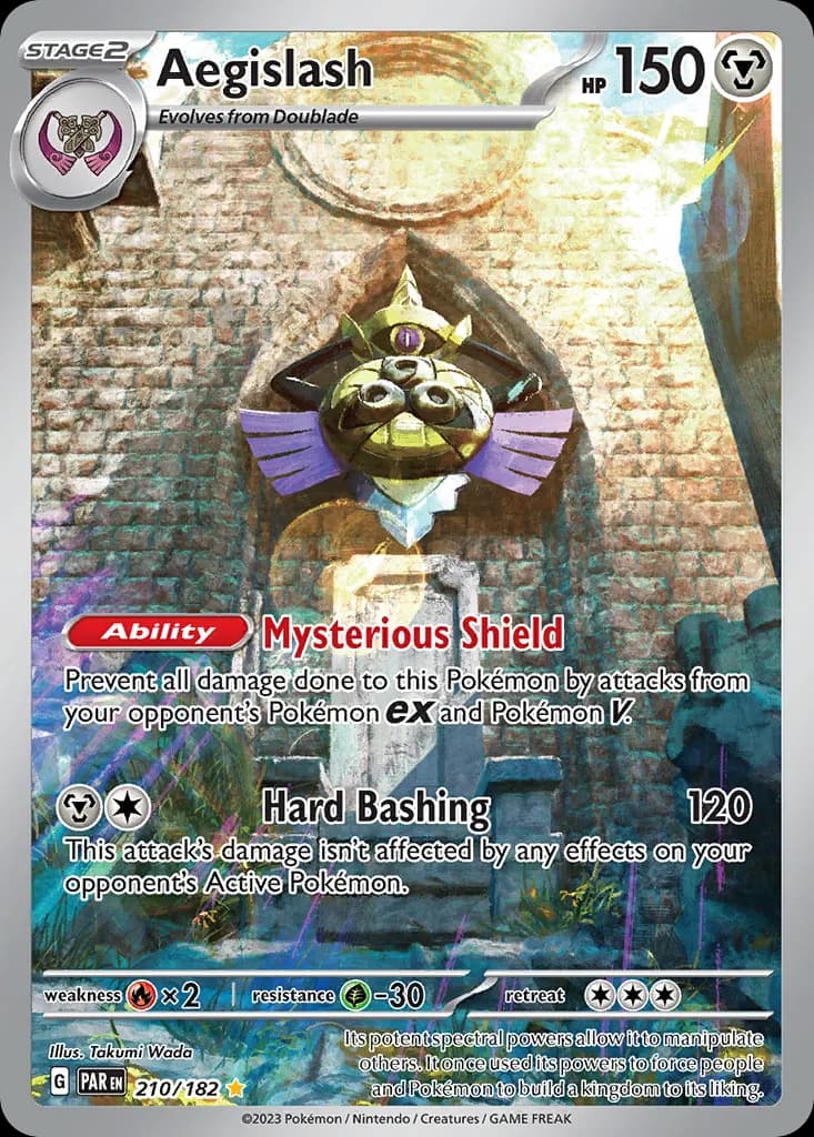 Aegislash — Paradox Rift 210 Pokémon card