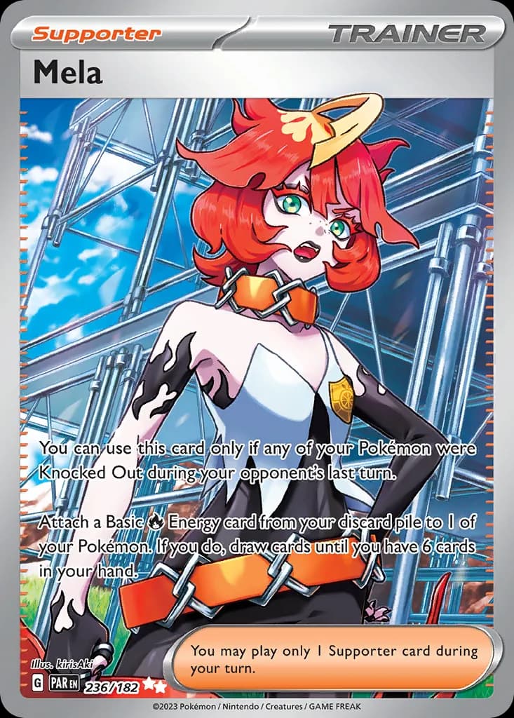 Mela — Paradox Rift 236 Pokémon card