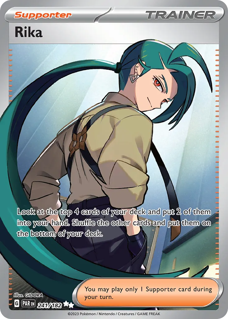 Rika — Paradox Rift 241 Pokémon card
