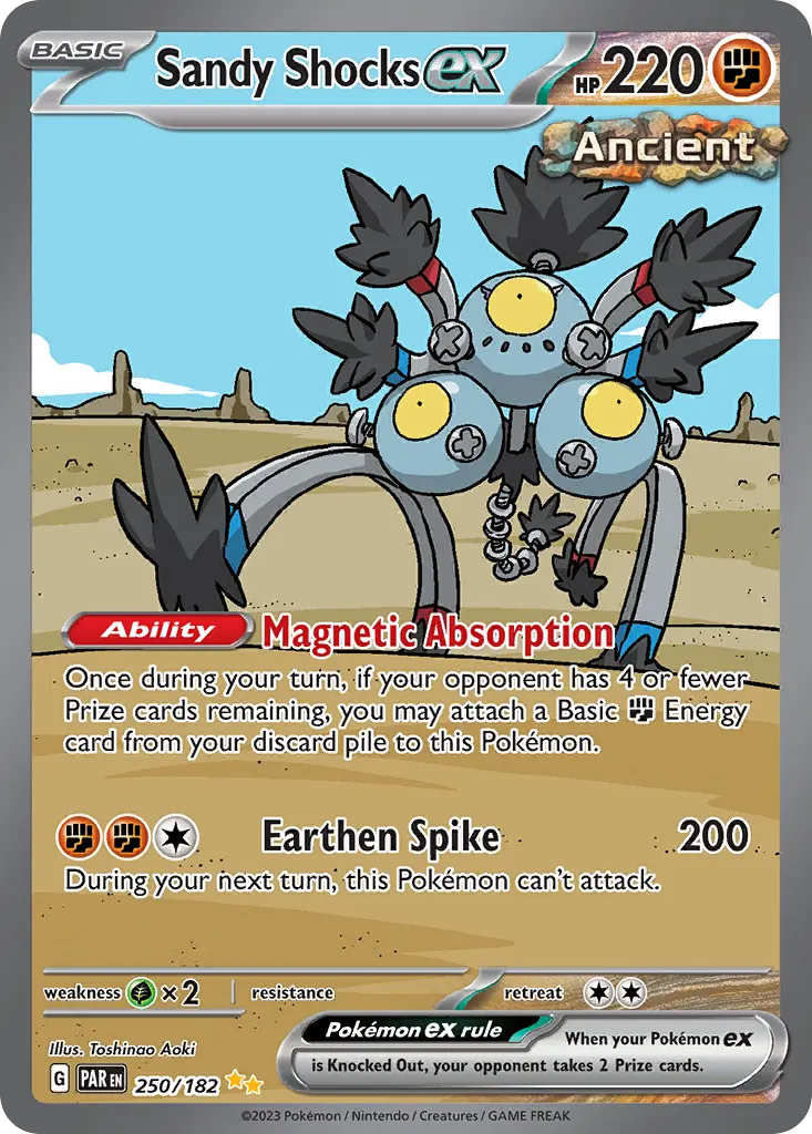 Sandy Shocks ex — Paradox Rift 250 Pokémon card