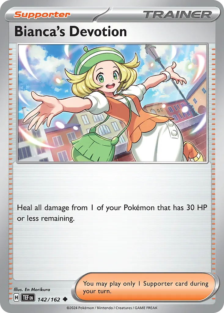 Bianca's Devotion — Temporal Forces 142 Pokémon card