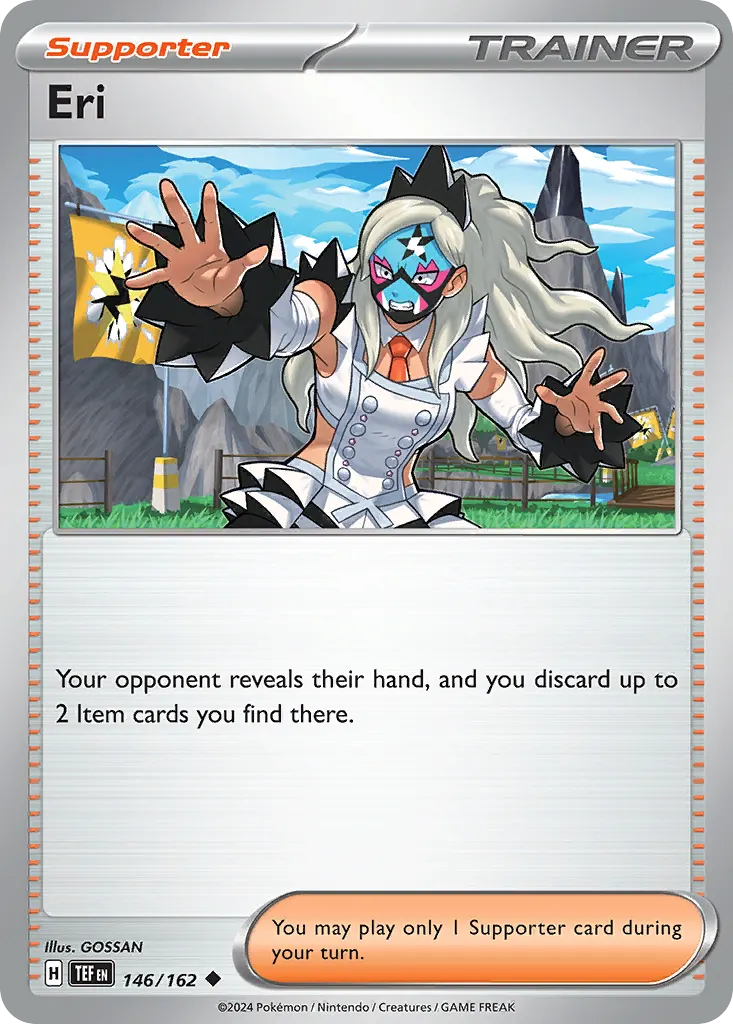 Eri — Temporal Forces 146 Pokémon card