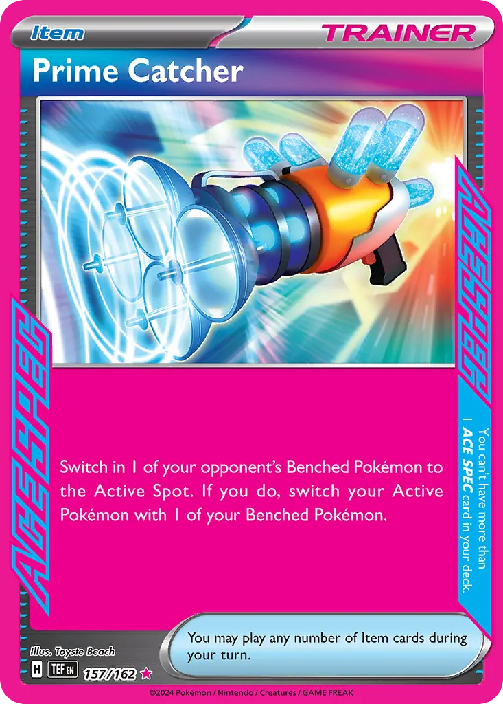 Prime Catcher — Temporal Forces 157 Pokémon card