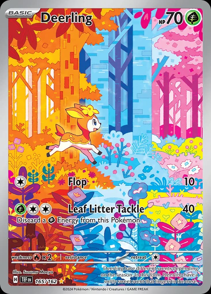 Deerling — Temporal Forces 165 Pokémon card