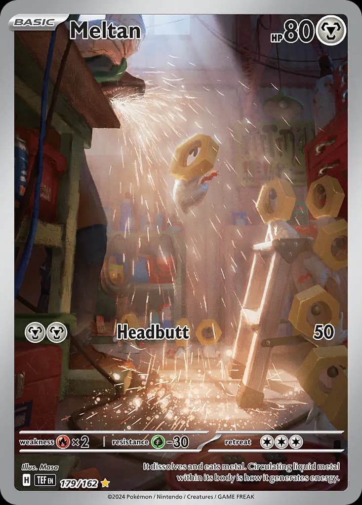 Meltan — Temporal Forces 179 Pokémon card