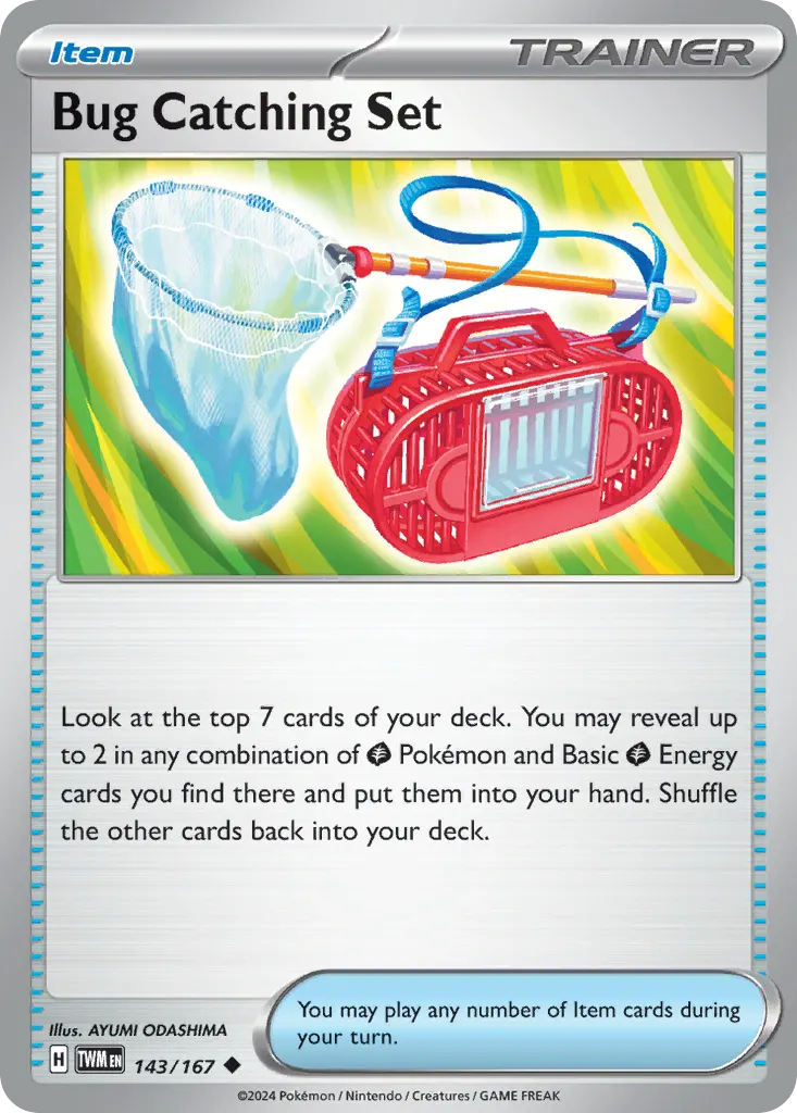 Bug Catching Set — Twilight Masquerade 143 Pokémon card