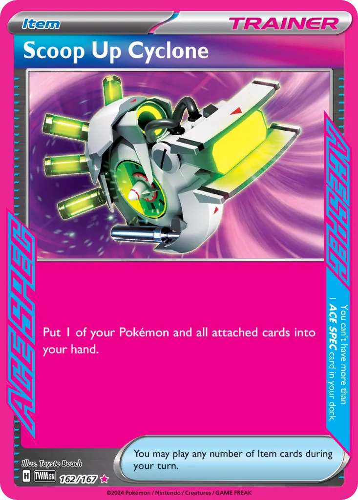 Scoop Up Cyclone — Twilight Masquerade 162 Pokémon card