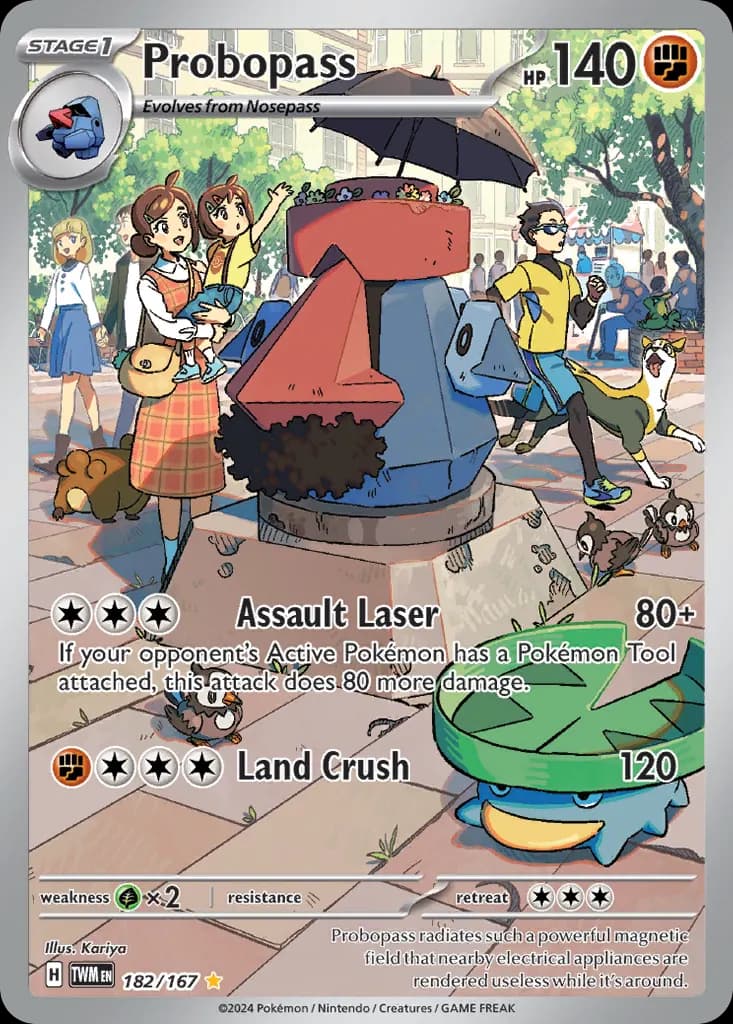 Probopass — Twilight Masquerade 182 Pokémon card