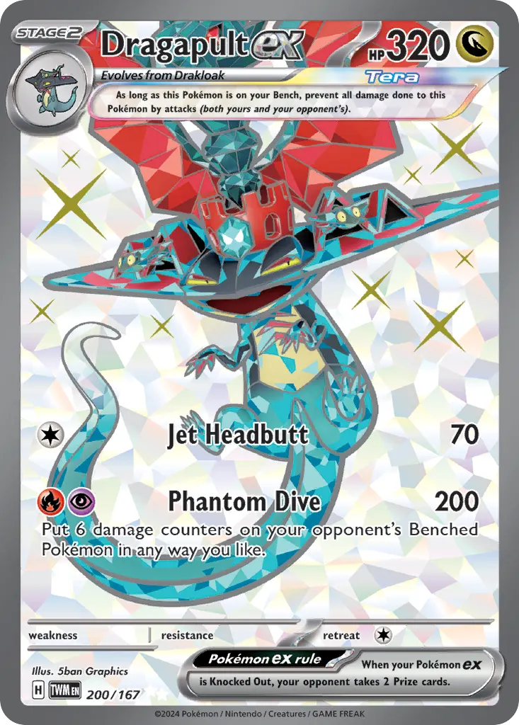Dragapult ex — Twilight Masquerade PSA 10 price guide