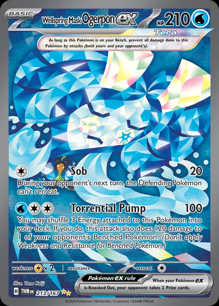 Wellspring Mask Ogerpon ex — Twilight Masquerade PSA 10 price guide