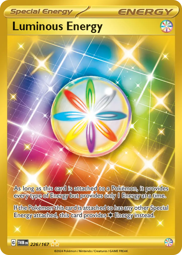 Luminous Energy — Twilight Masquerade 226 Pokémon card