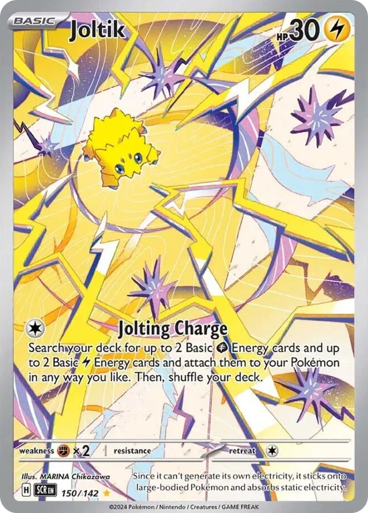 Joltik — Stellar Crown 150 Pokémon card