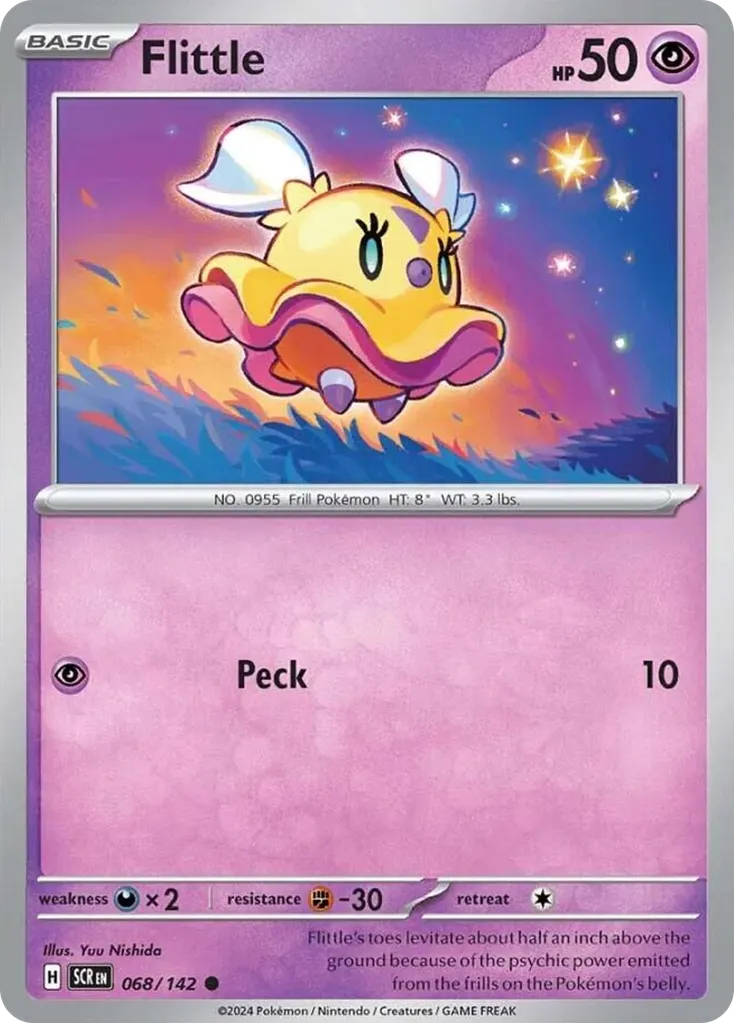 Flittle — Stellar Crown 68 Pokémon card