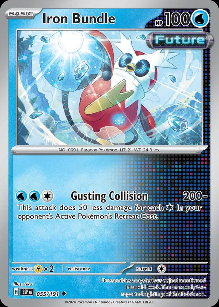 Iron Bundle — Surging Sparks 55 Pokémon card