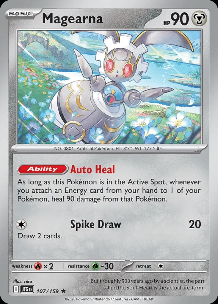 Magearna — Journey Together 107 Pokémon card