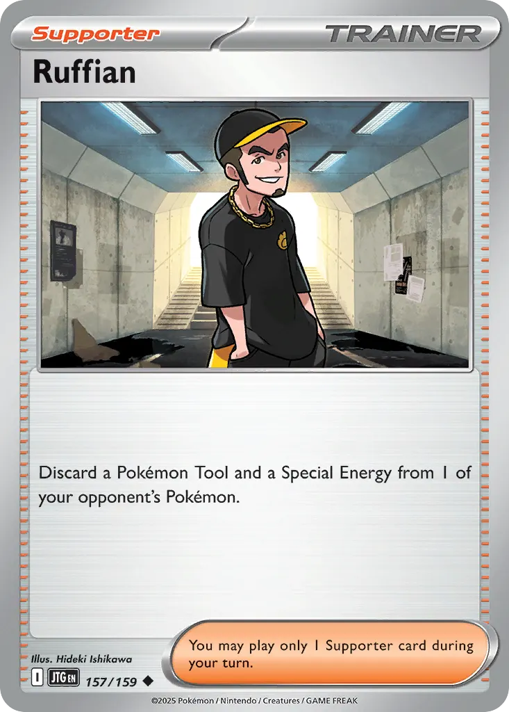 Ruffian — Journey Together 157 Pokémon card