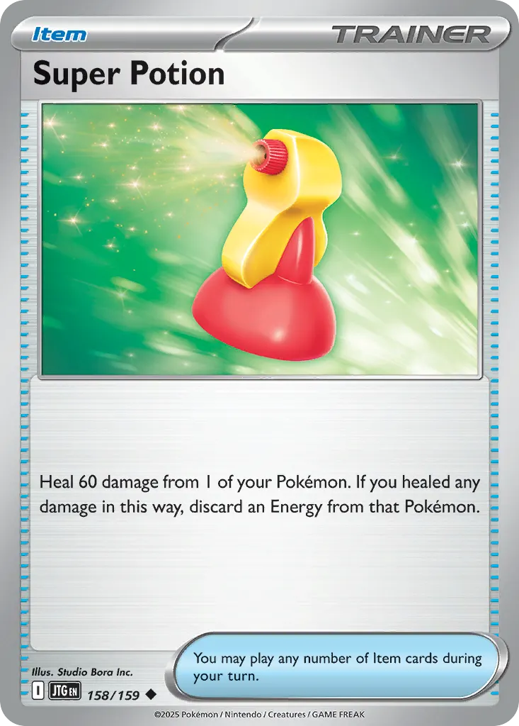Super Potion — Journey Together 158 Pokémon card