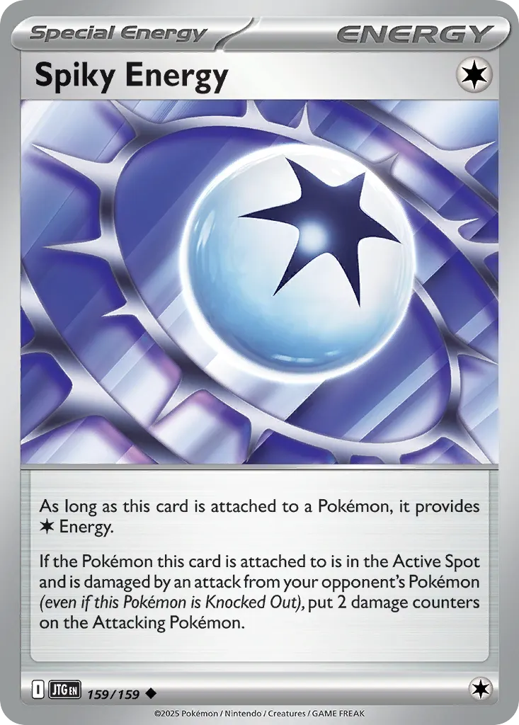 Spiky Energy — Journey Together 159 Pokémon card