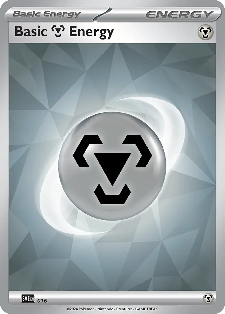 Basic Metal Energy — Scarlet & Violet Energies 16 Pokémon card