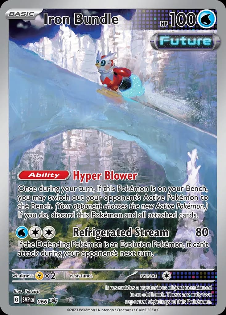 Iron Bundle — Scarlet & Violet Black Star Promos 66 Pokémon card