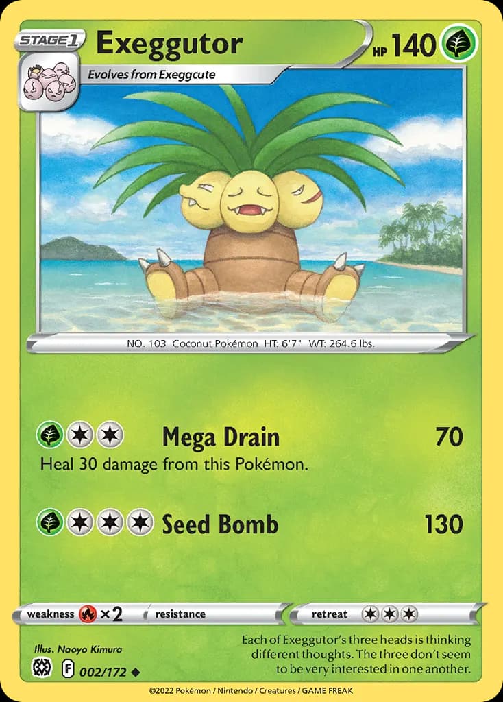 Exeggutor — Brilliant Stars 2 Pokémon card