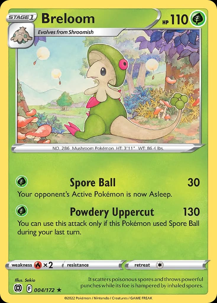 Breloom — Brilliant Stars 4 Pokémon card