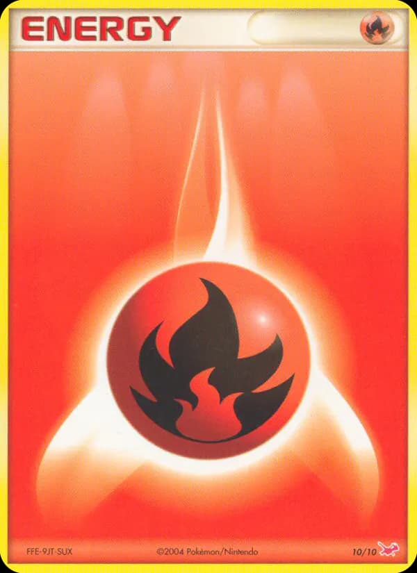 Énergie Feu — EX Kit dresseur (Latias) 10 French Pokémon card
