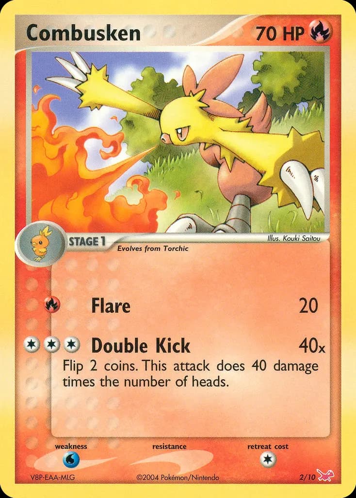 Combusken — EX Trainer Kit Latias 2 Pokémon card
