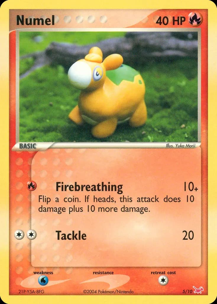 Numel — EX Trainer Kit Latias 5 Pokémon card