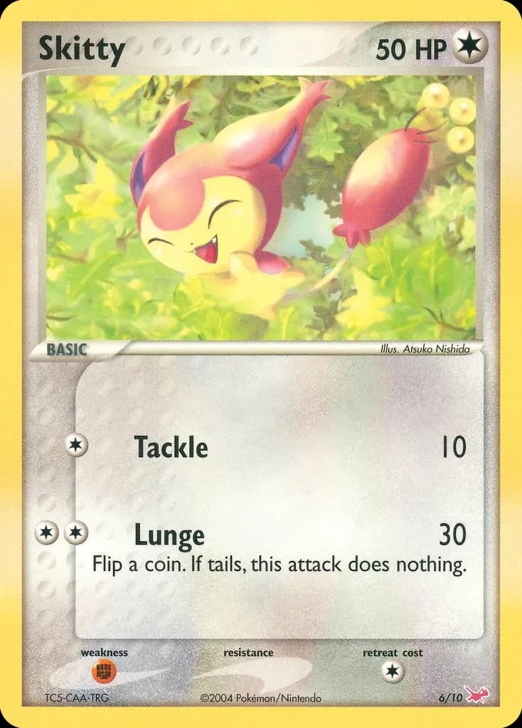 Skitty — EX Trainer Kit Latias 6 Pokémon card