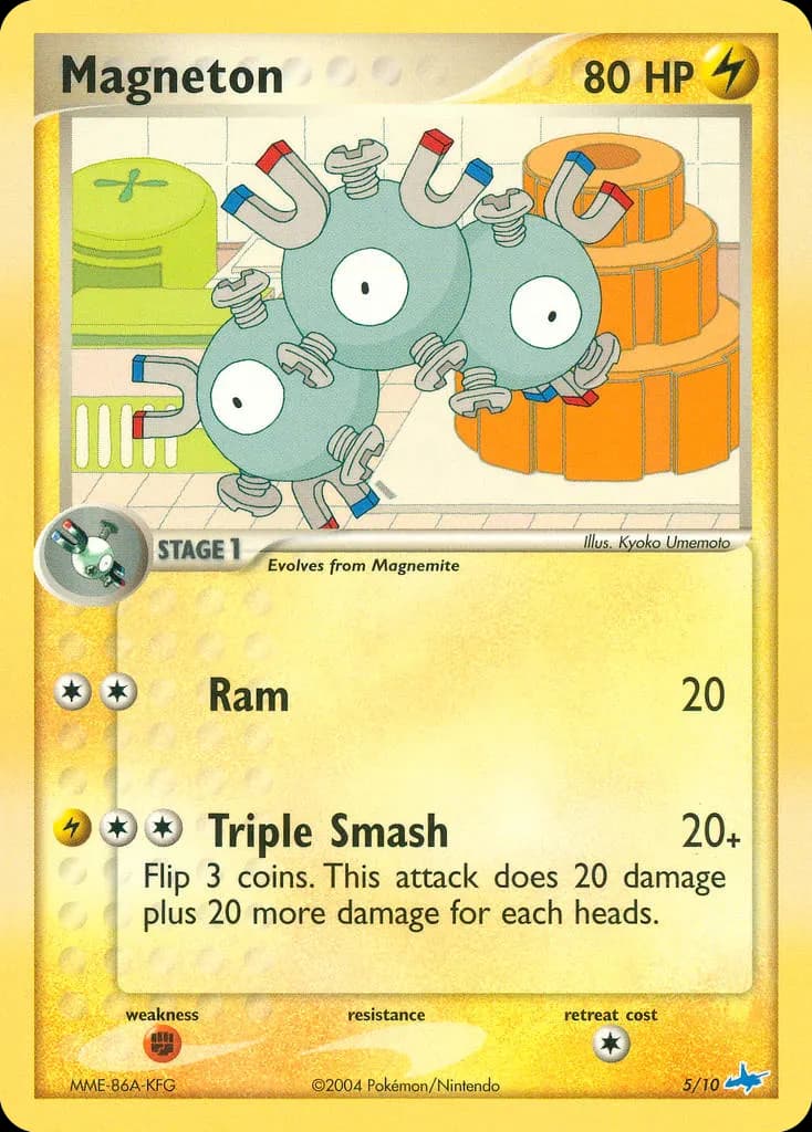 Magneton — EX trainer Kit (Latios) 5 German Pokémon card