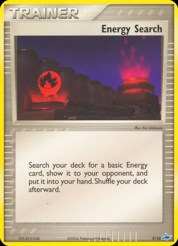 Recherche d'énergie — EX Kit dresseur (Latios) 9 French Pokémon card
