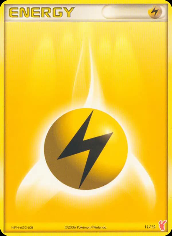 Énergie Électrique — EX Kit dresseur (Positi) 11 French Pokémon card