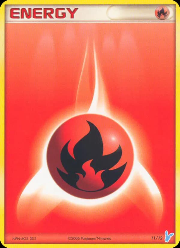 Fire Energy — EX Trainer Kit 2 Minun 11 Pokémon card