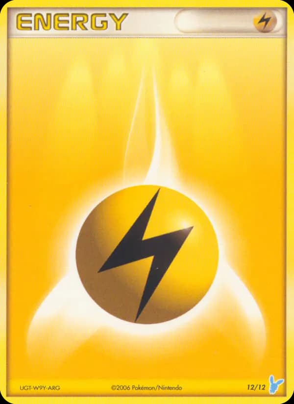 Énergie Électrique — EX Kit dresseur (Négapi) 12 French Pokémon card