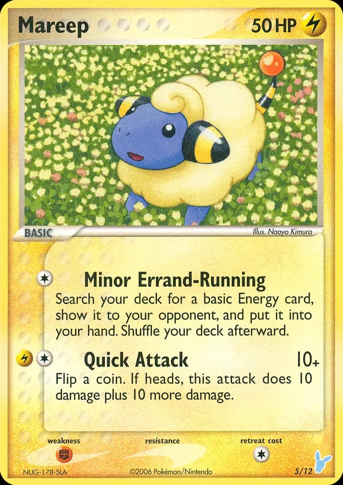 Mareep — EX Trainer Kit 2 Minun 5 Pokémon card
