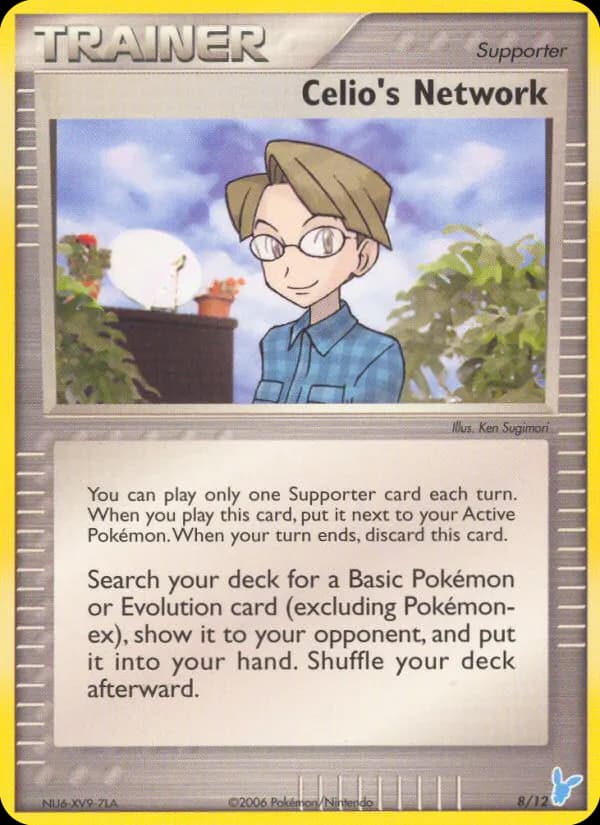 Celio's Network — EX Trainer Kit 2 Minun 8 Pokémon card