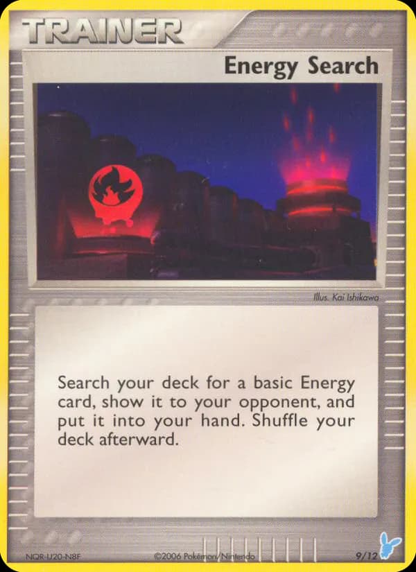 Energy Search — EX Trainer Kit 2 Minun 9 Pokémon card