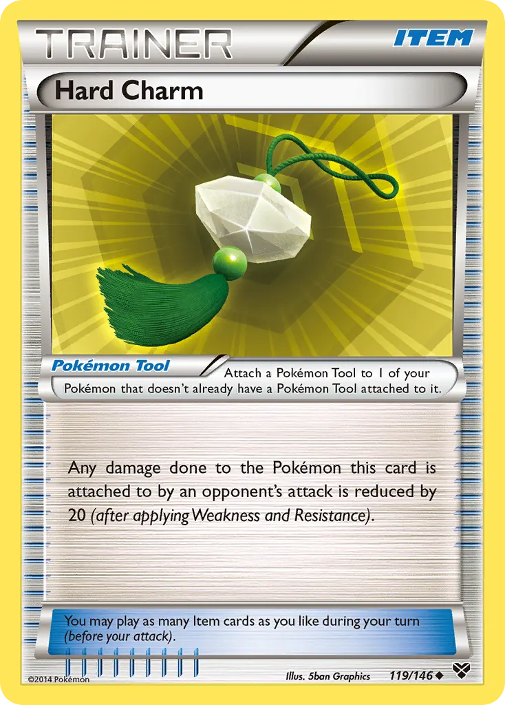 Hard Charm — XY 119 Pokémon card