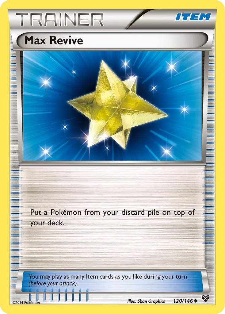 Max Revive — XY 120 Pokémon card