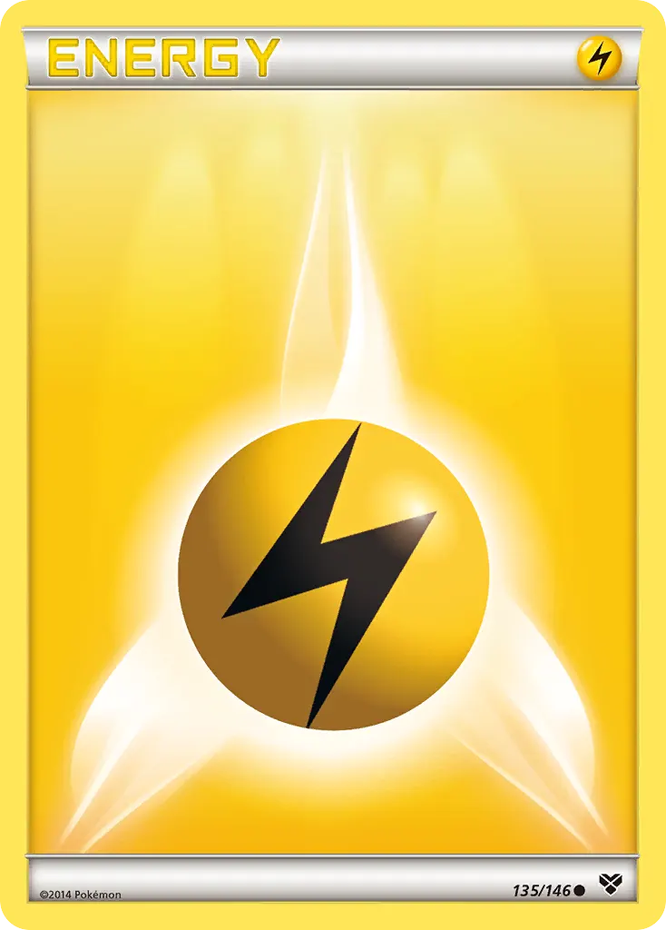 Lightning Energy — XY 135 Pokémon card