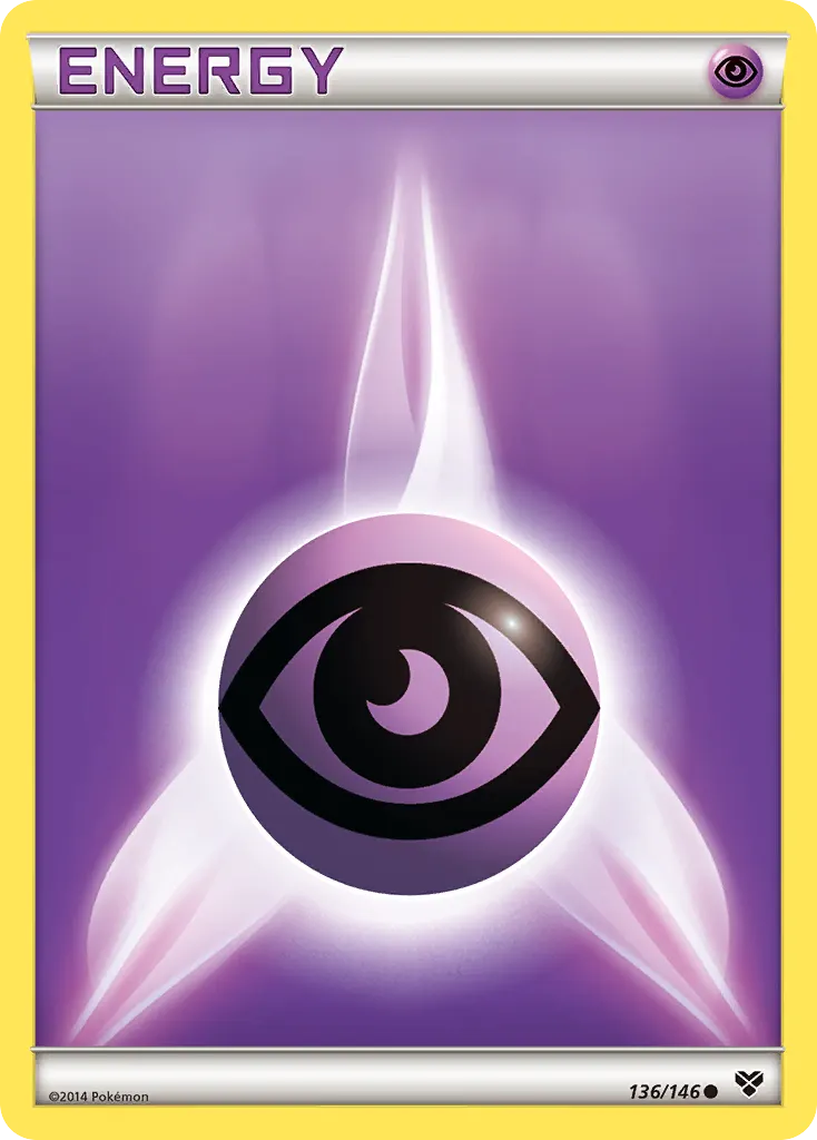 Psychic Energy — XY 136 Pokémon card