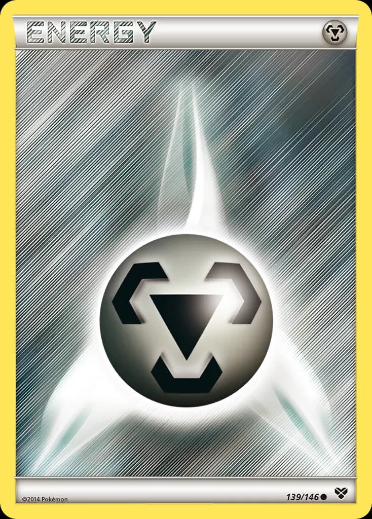 Metal Energy — XY 139 Pokémon card
